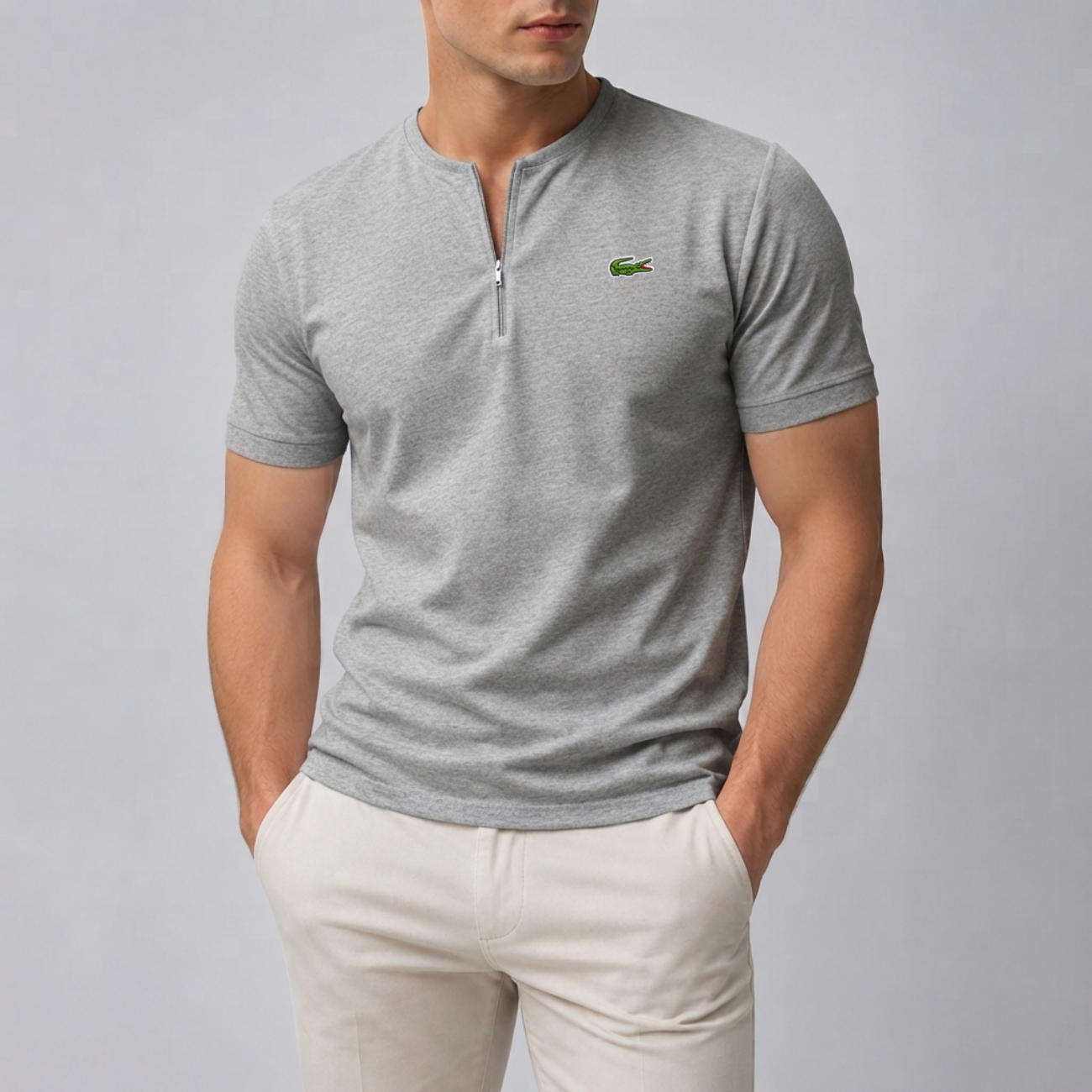 Quarter-Zip Henley - Clearance Sale