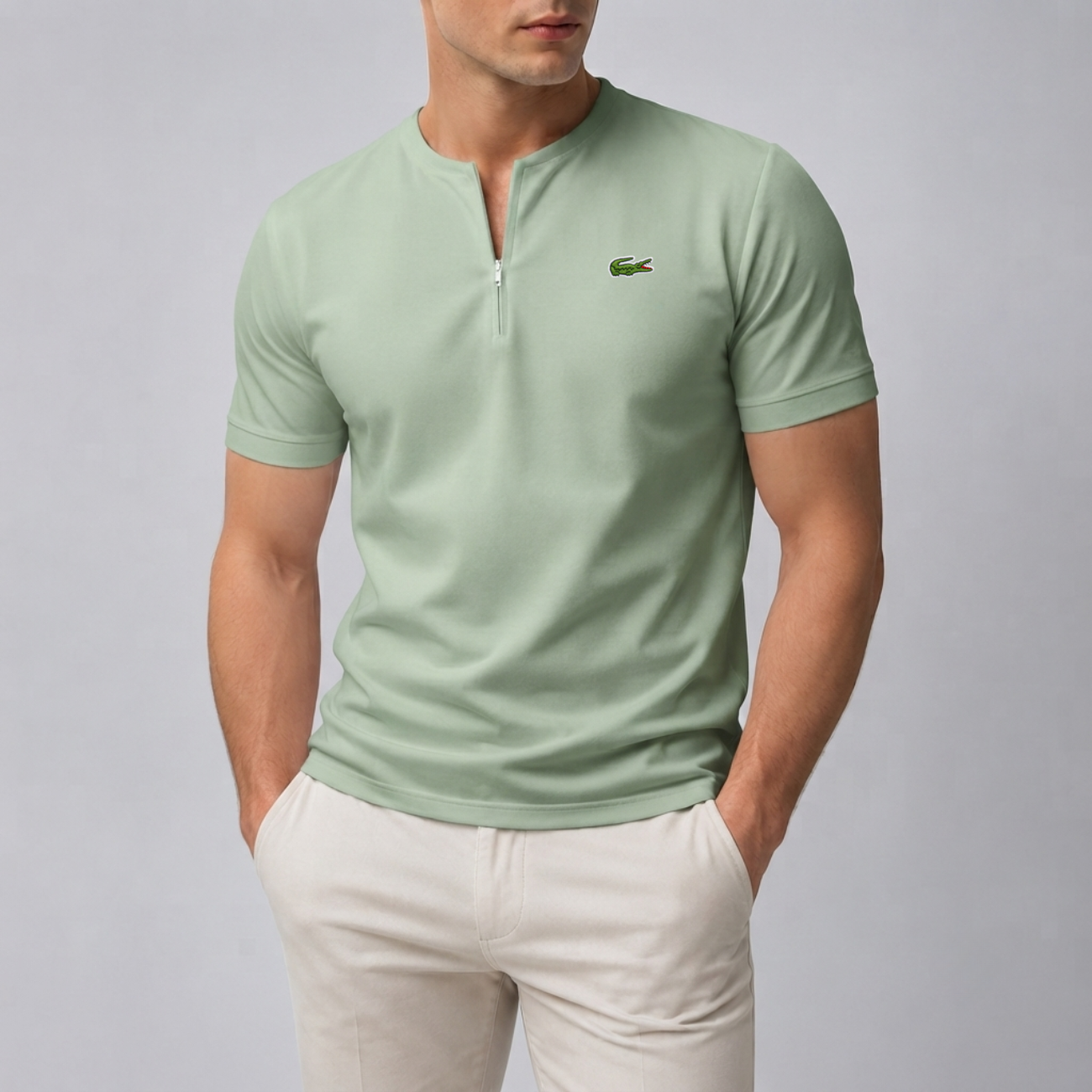 Quarter-Zip Henley - Clearance Sale