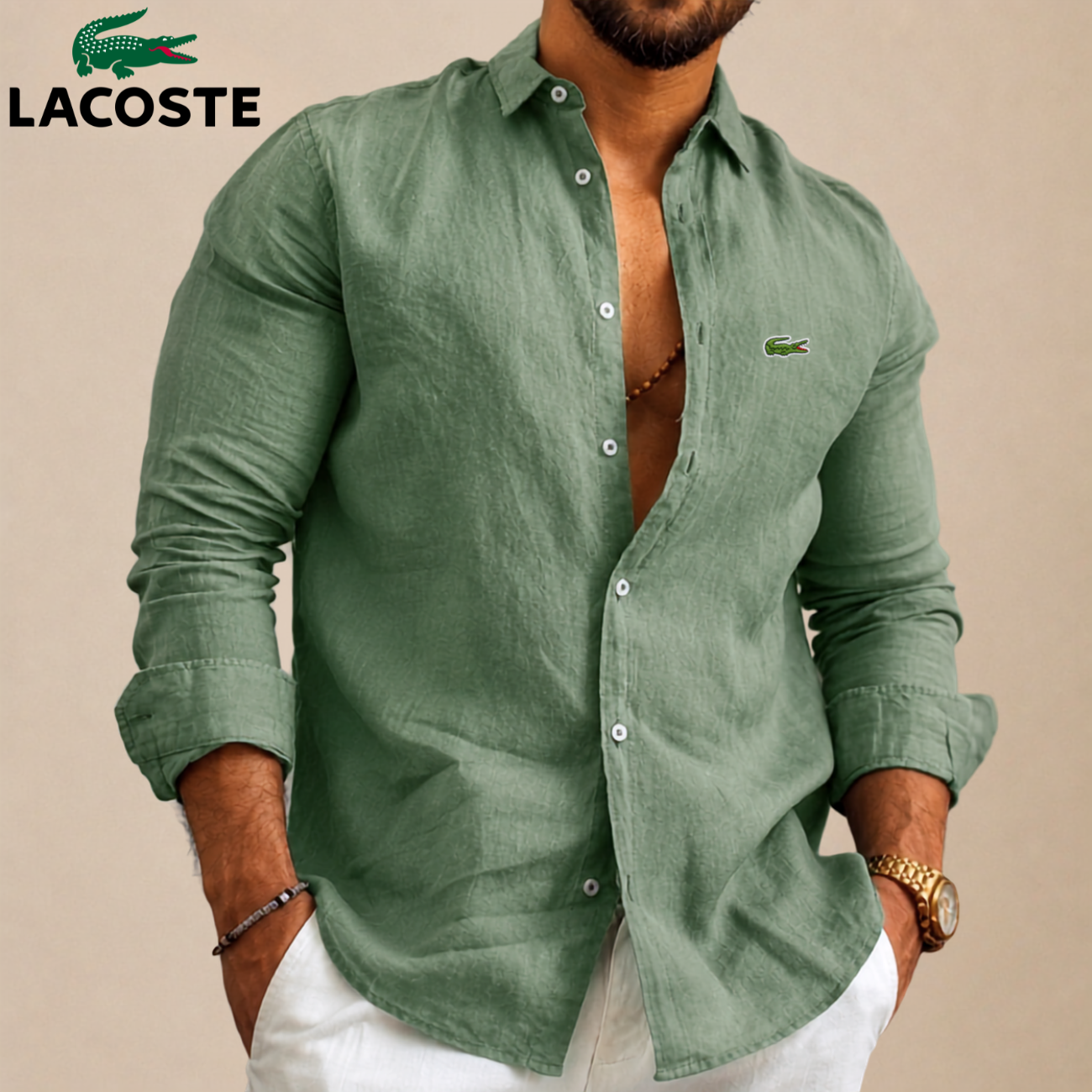 Relaxed Fit Button-Down Shirt - Clearance Sale