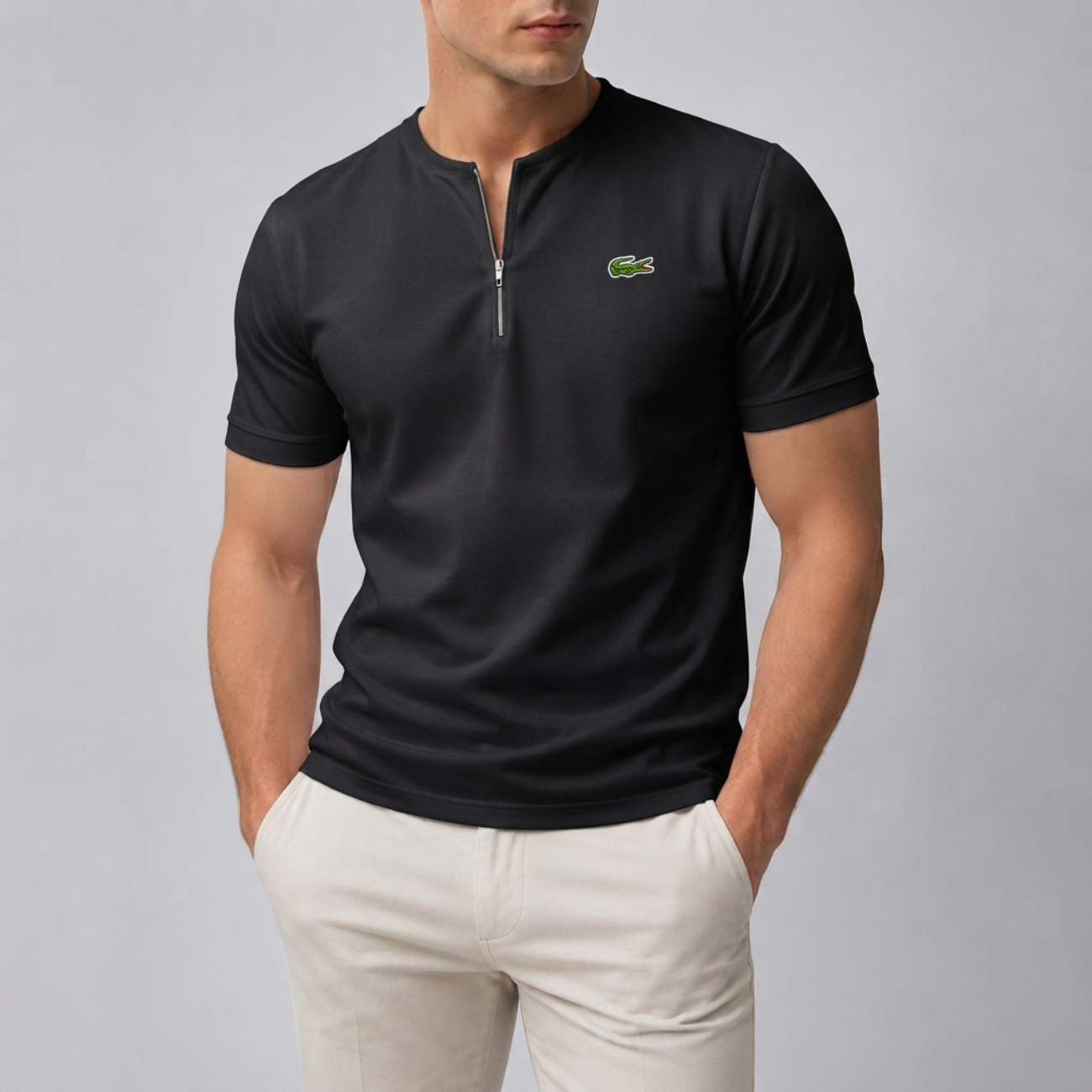 Quarter-Zip Henley - Clearance Sale