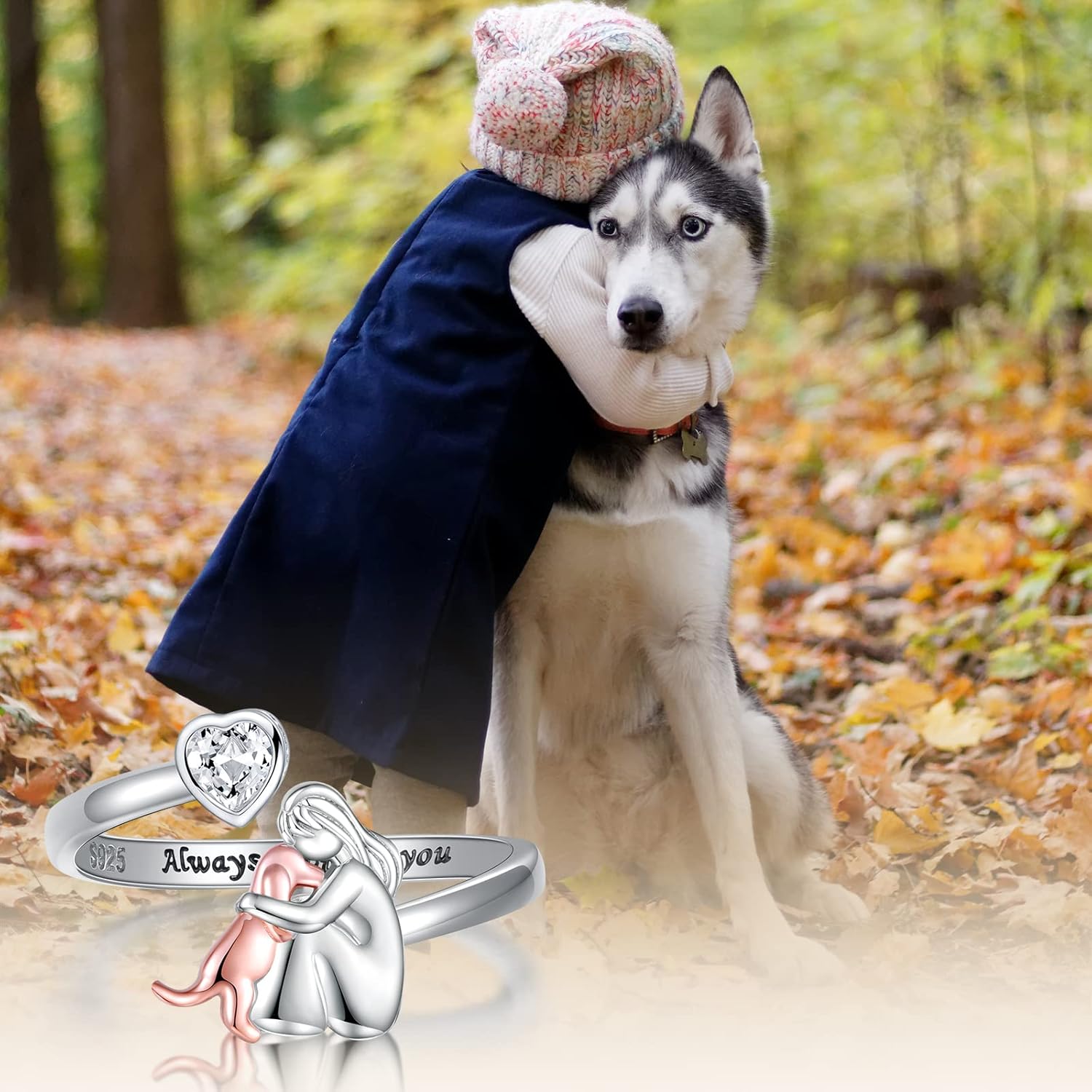Adjustable Ring – “Always in My Heart”