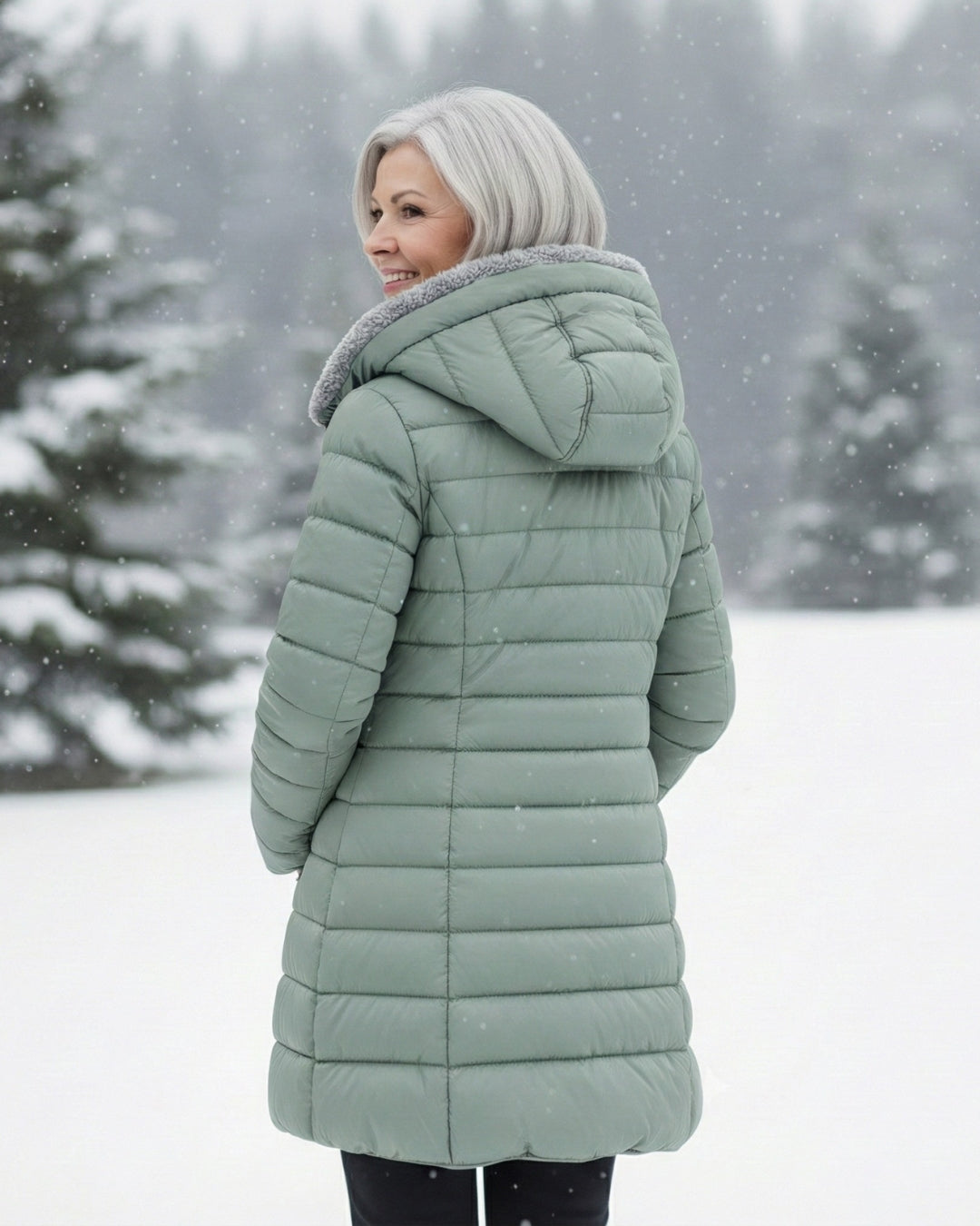 Clair | Puffer jacket lined with fleece