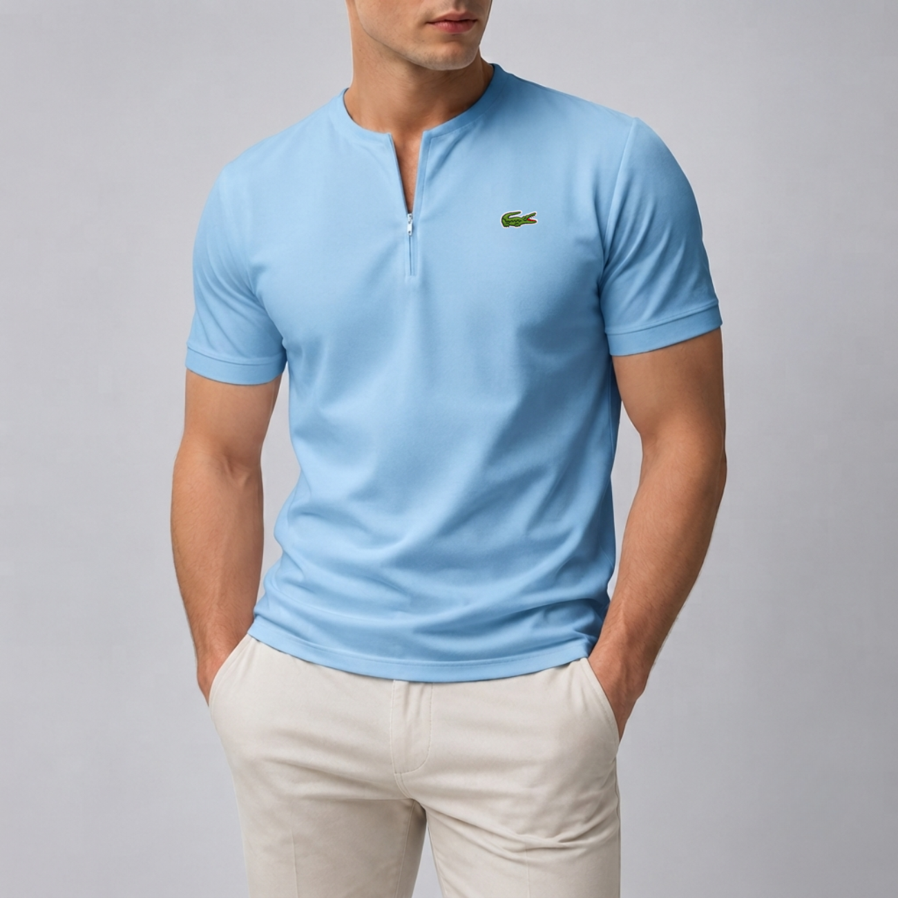 Quarter-Zip Henley - Clearance Sale