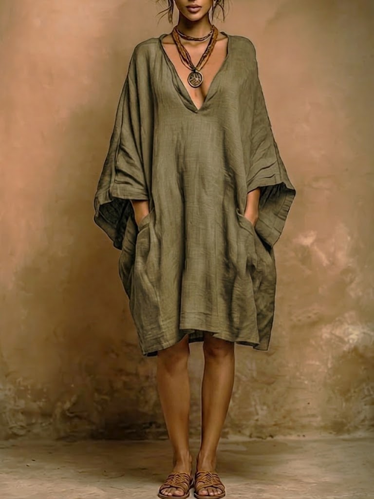Fiorella | Soft dress with a natural style