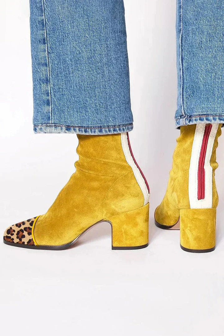 Classic Suede Ankle Boots - Clearance Sale