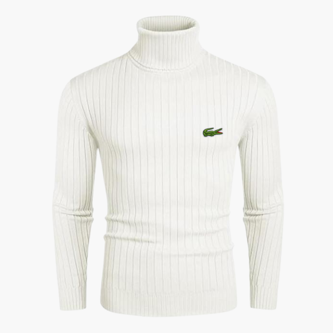 Slim-Fit Knit Turtleneck || Modern Comfort Collection