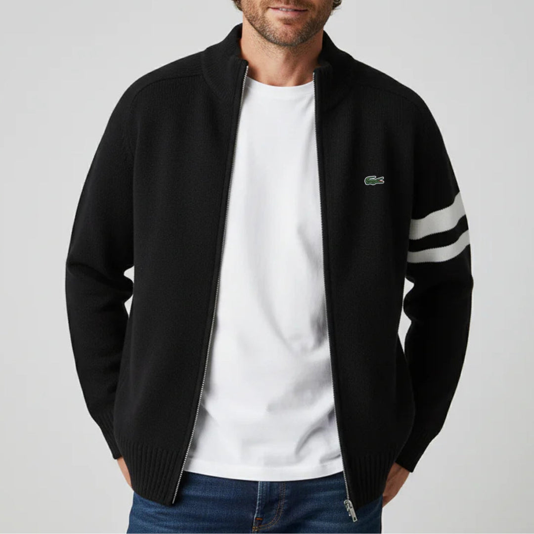 Modern Knit Cardigan with Zipper - CLEARANCE PRICE