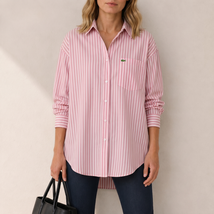 Coastal Stripe Button Shirt - Clearance Sale