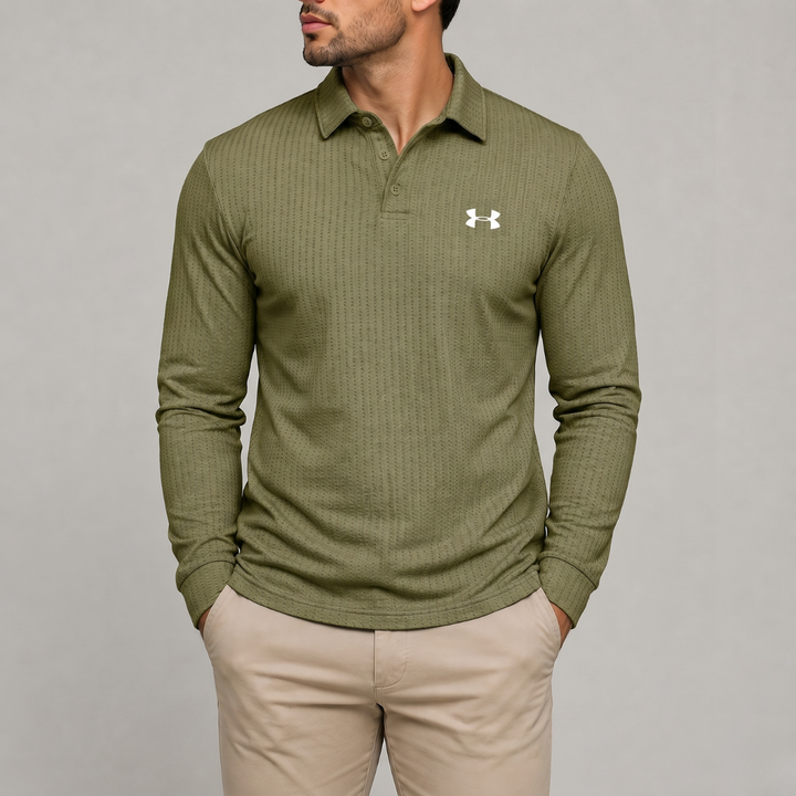 Long-Sleeve Performance Polo - Clearance Sale
