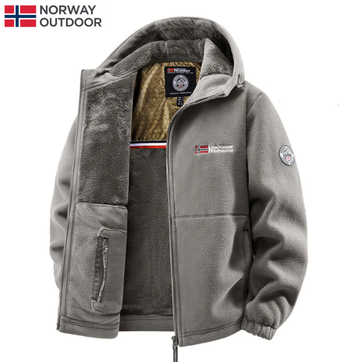 Thermal Hooded Fleece Jacket || Clearance Sale