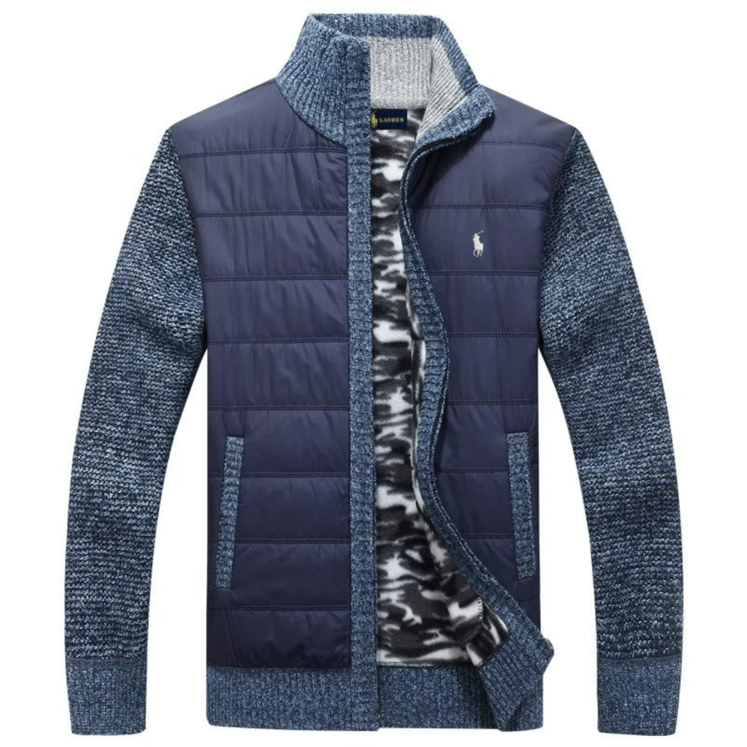 Men’s Hybrid Quilted Knit Jacket || Clearance Sale