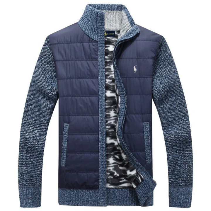 Men’s Hybrid Quilted Knit Jacket || Clearance Sale