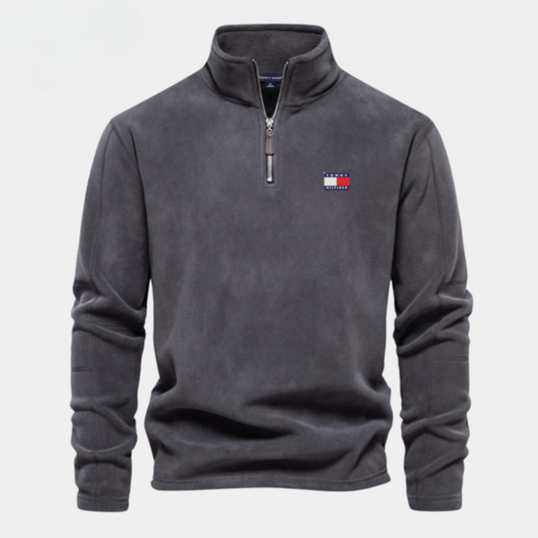 TH™ Half Zip Sweatshirt | In Cotton