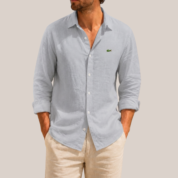 Coastal Linen Shirt - Clearance Sale