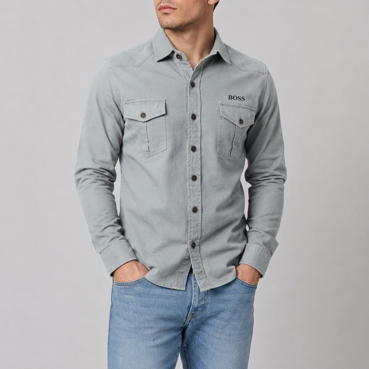 Modern Denim Shirt - Clearance Sale