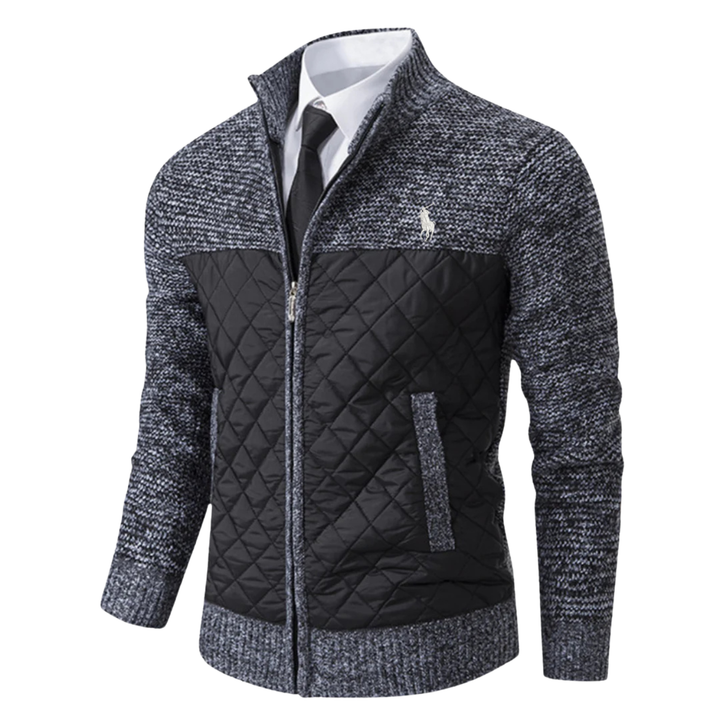 Stylish Quilted Knit Jacket || Clearance Sale