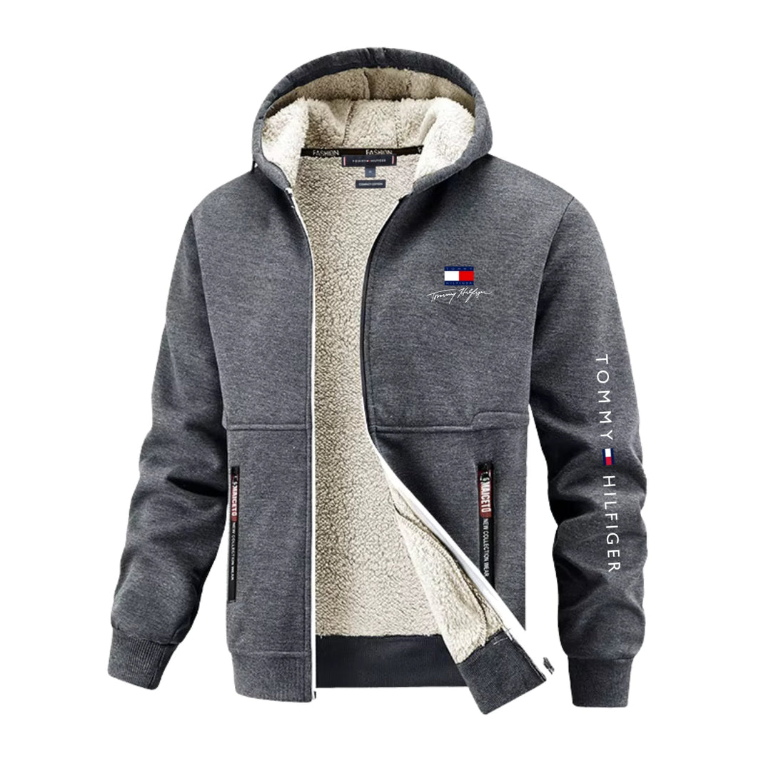 Sherpa-Lined Zip Hoodie - Clearance Sale