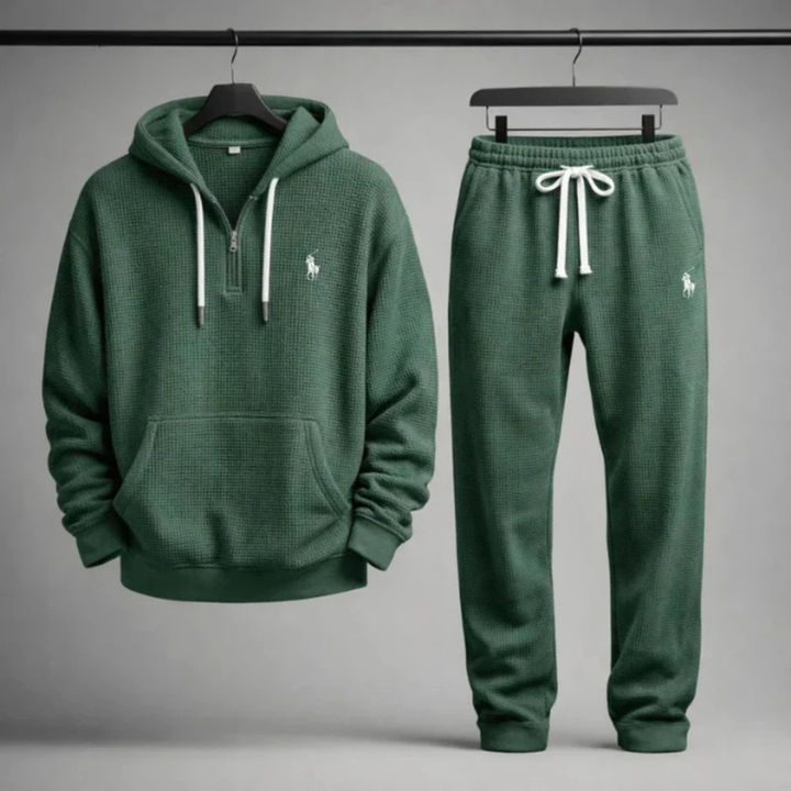 Premium Waffle Knit Lounge Set - Clearance Sale
