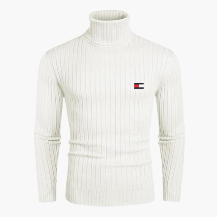 Slim-Fit Knit Turtleneck || Modern Comfort Collection