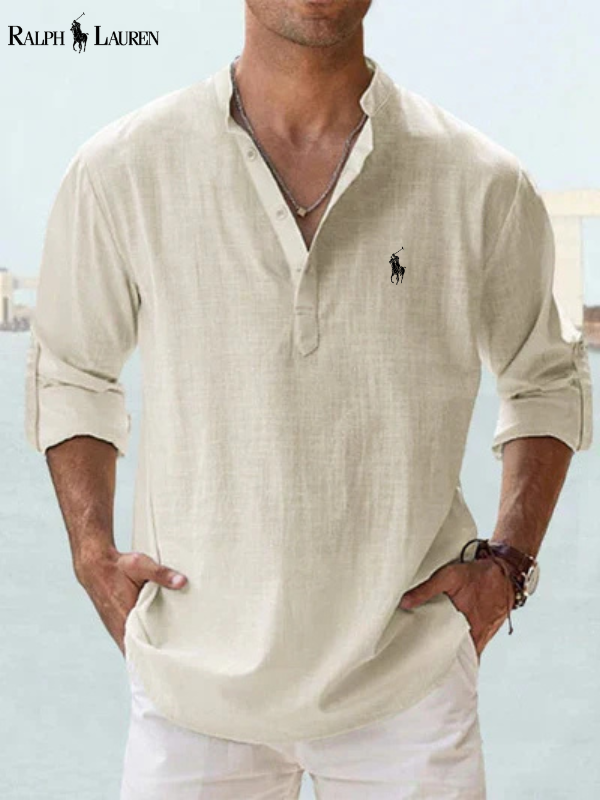Modern Fit Long-Sleeve Shirt for Smart Casual Wear