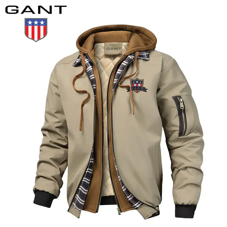 Stylish Bomber Jacket with Hoodie || Clearance Sale