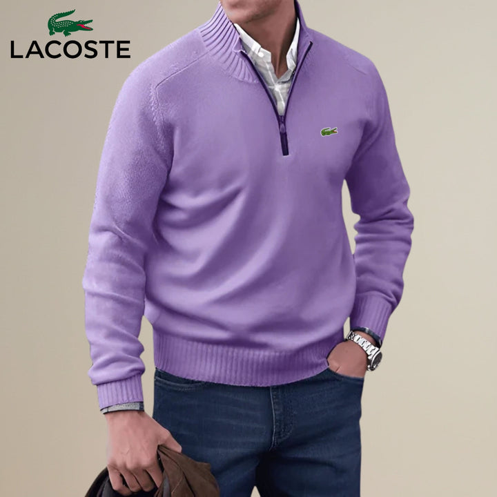 Knitted Half-Zip Sweater || Clearance Sale