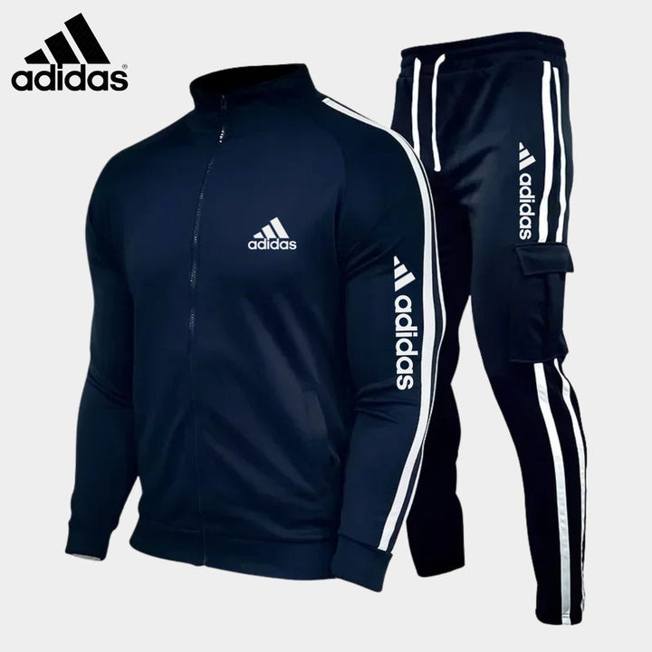Relaxed Zip-Up Tracksuit || CLEARANCE PRICE