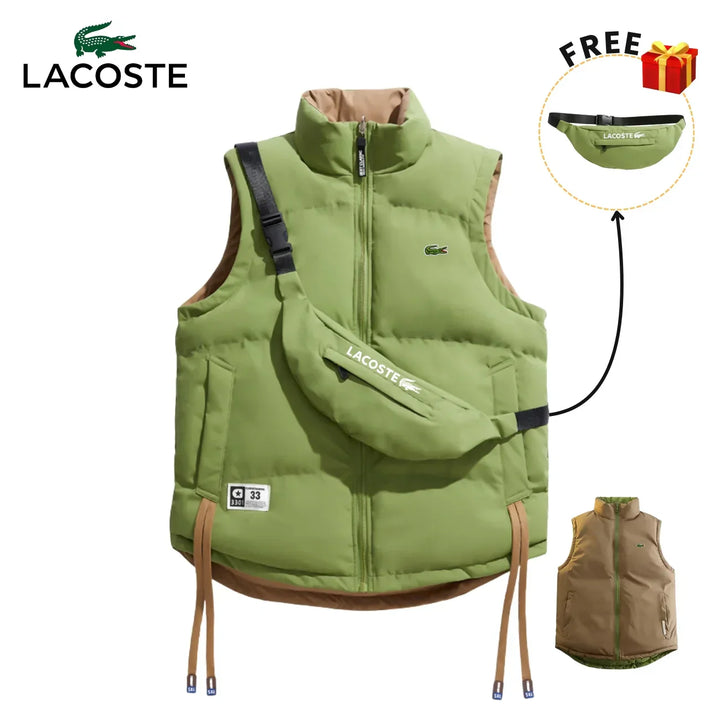 Reversible Insulated Vest with FREE Shoulder Bag || Clearance Sale