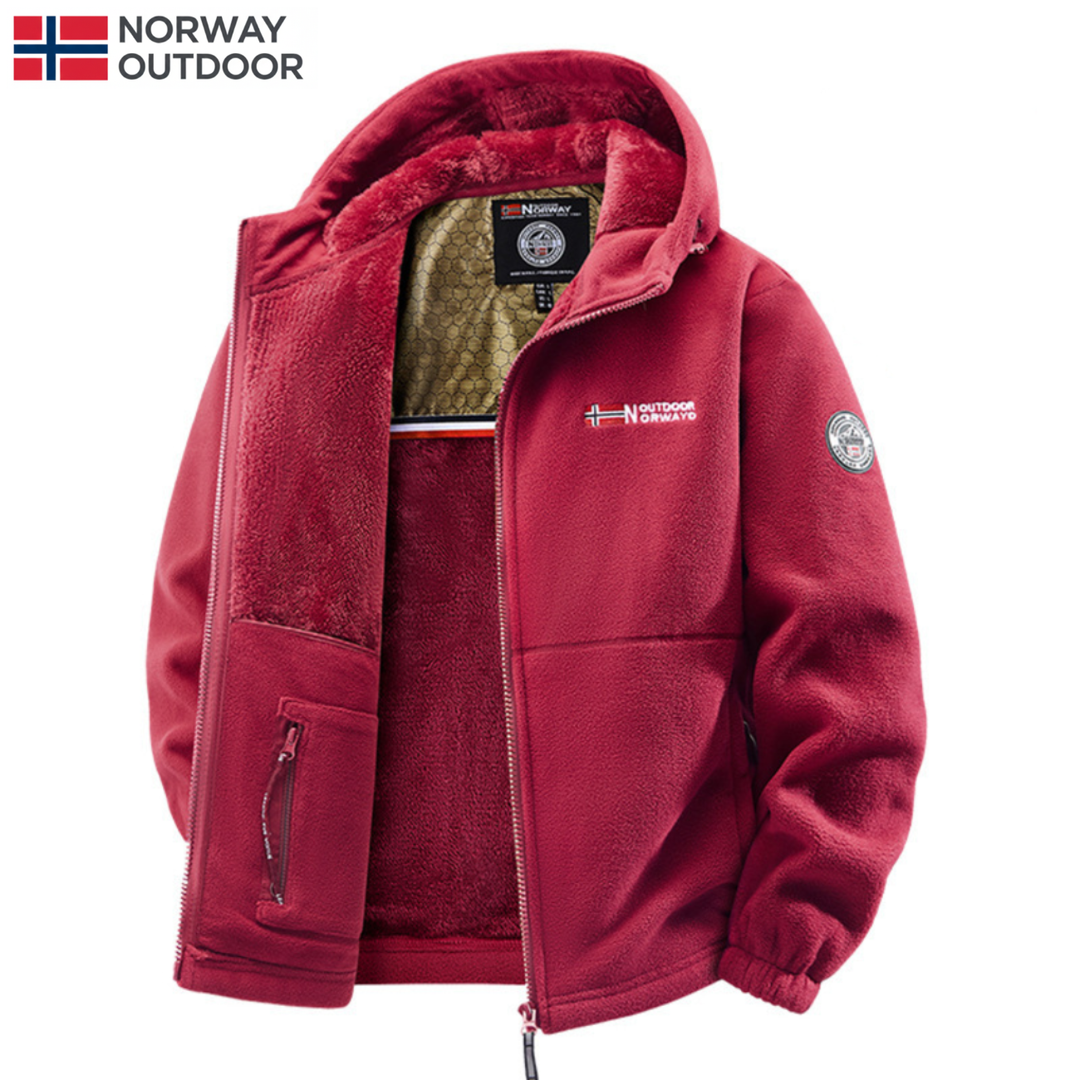 Thermal Hooded Fleece Jacket || Clearance Sale