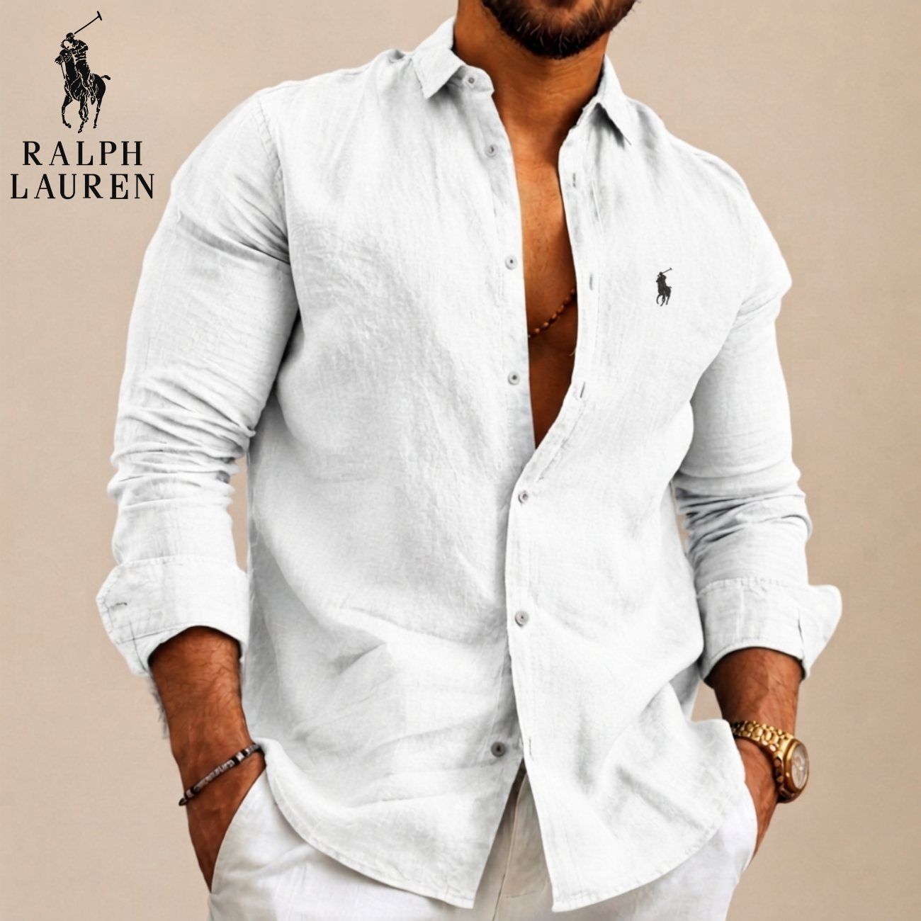 Relaxed Fit Button-Down Shirt || Clearance Sale