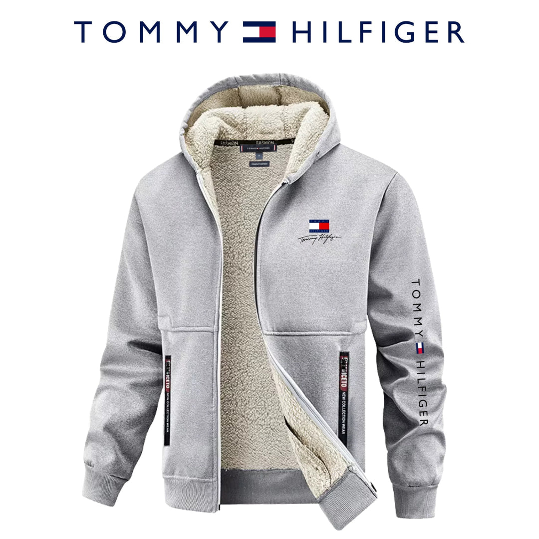 Sherpa-Lined Zip Hoodie || Clearance Sale