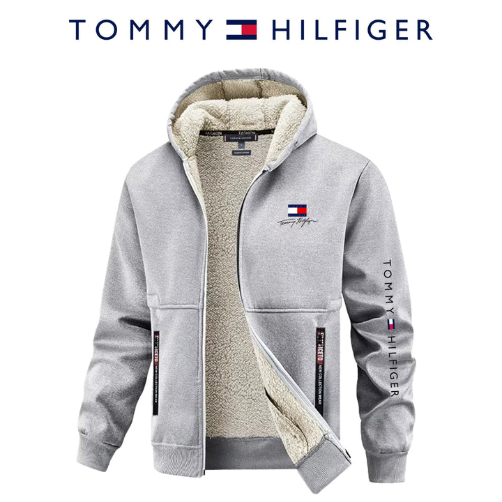 Sherpa-Lined Zip Hoodie || Clearance Sale