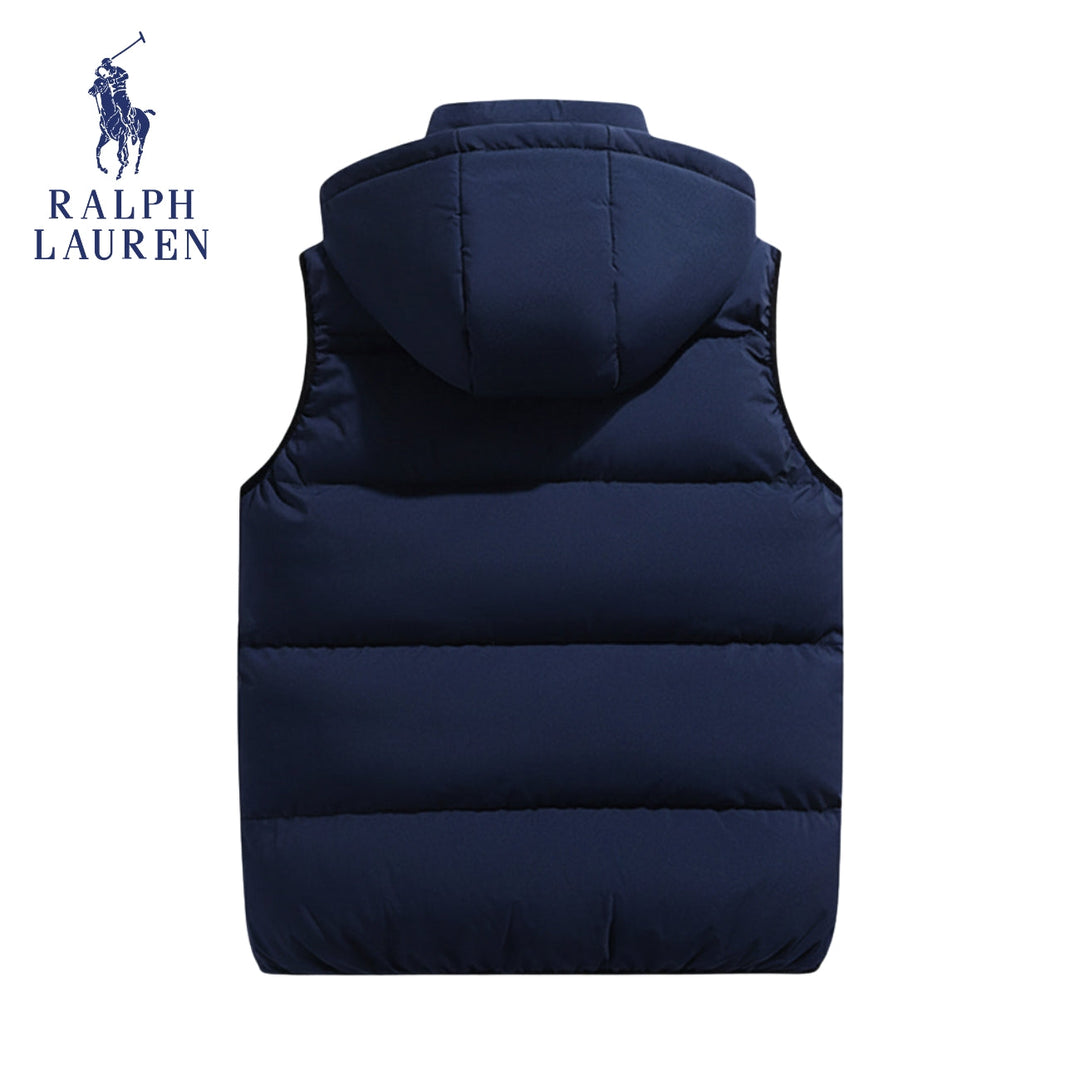 Padded vest with hood || Clearance Sale