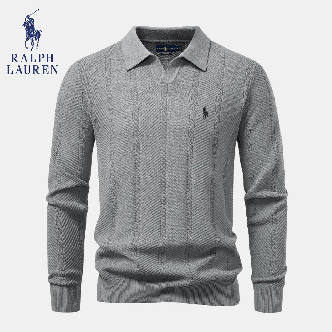 Knitted Polo Sweater || CLEARANCE SALE