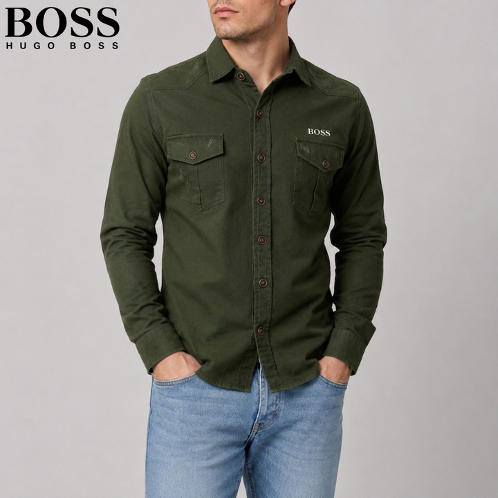 Modern Denim Shirt || Clearance Sale