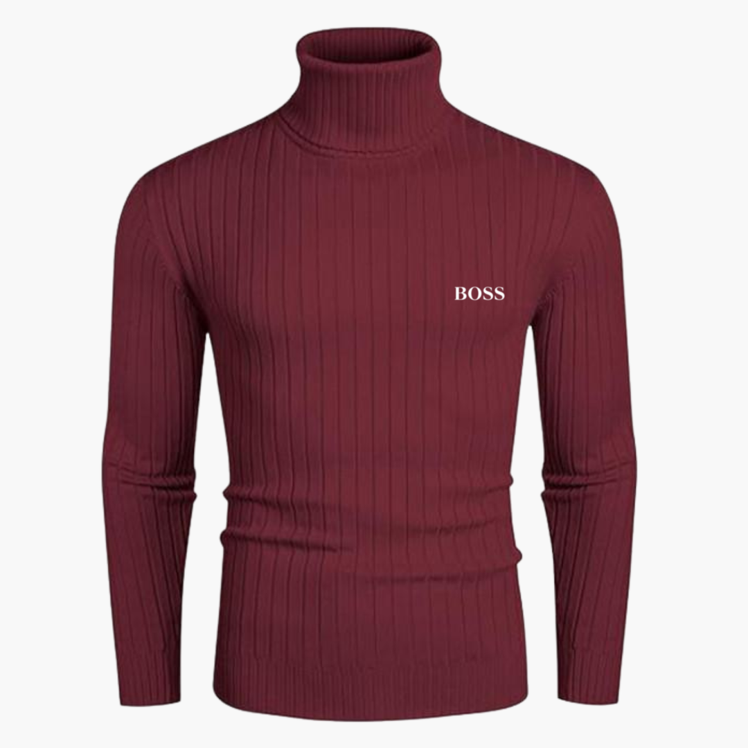 Slim-Fit Knit Turtleneck || Modern Comfort Collection