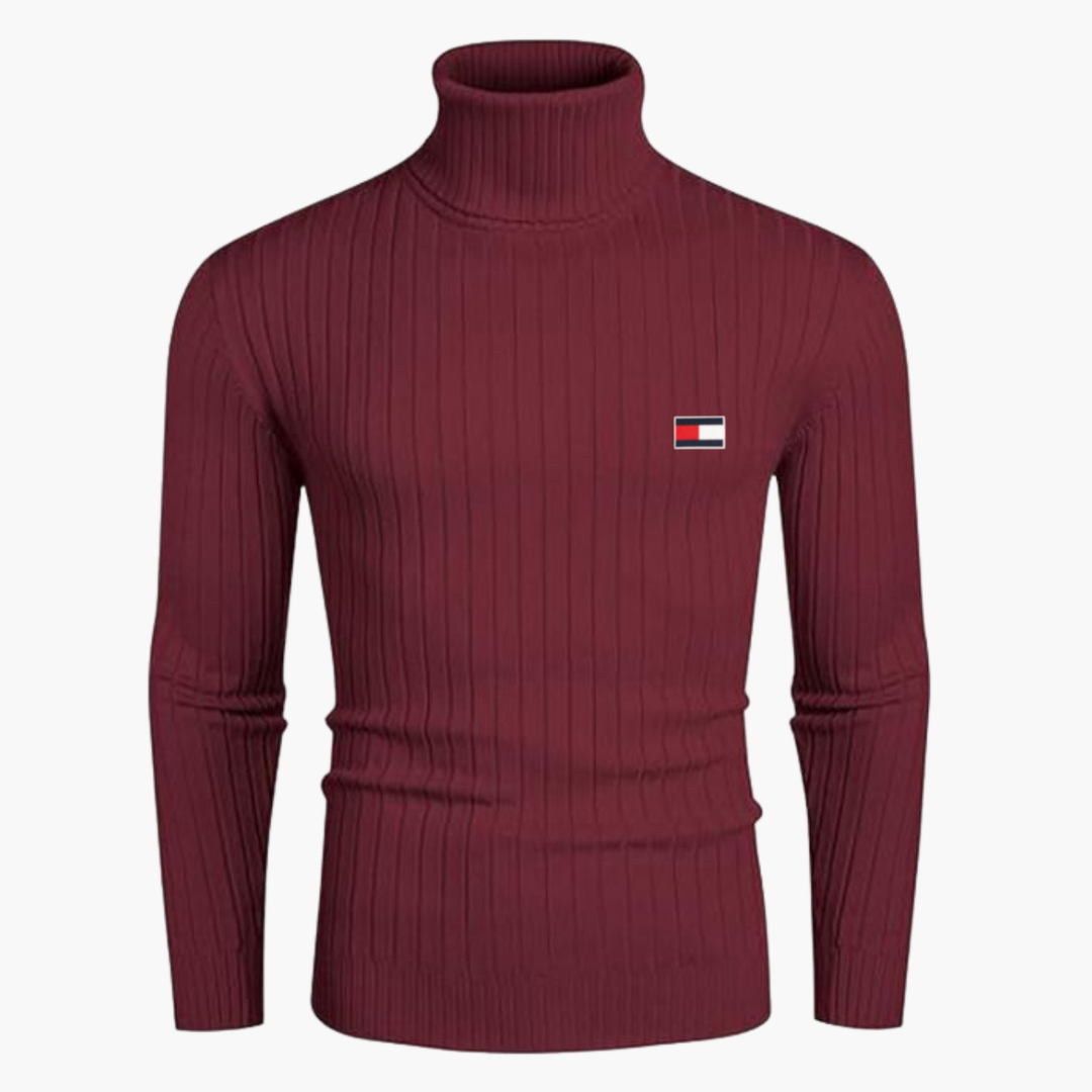 Slim-Fit Knit Turtleneck || Modern Comfort Collection