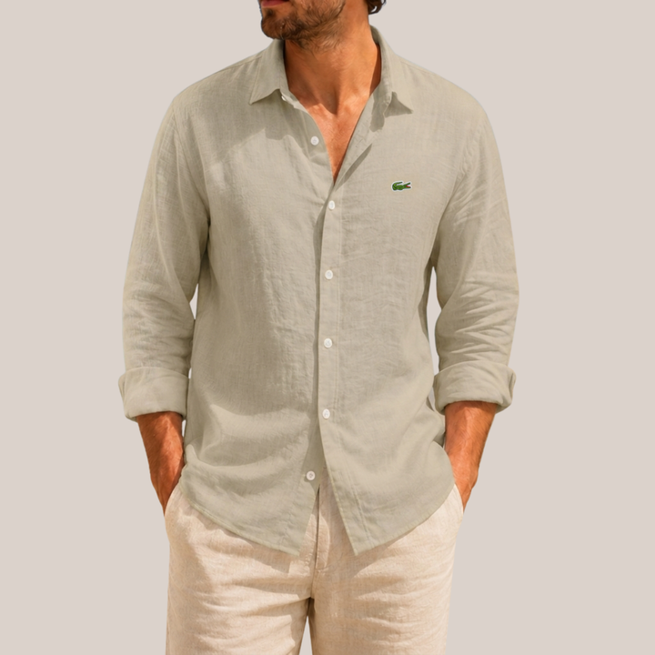 Coastal Linen Shirt - Clearance Sale