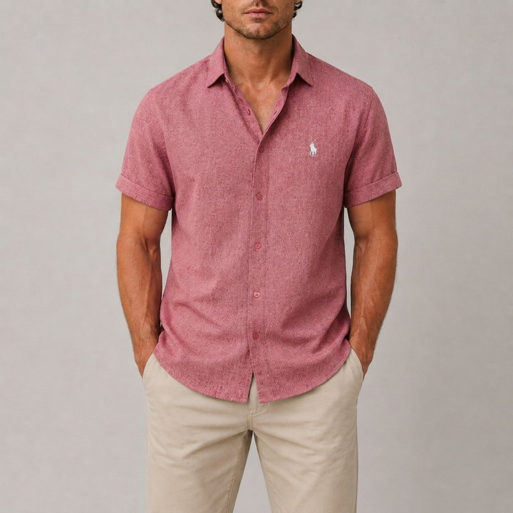 Textured Short Sleeve Shirt - Clearance Sale