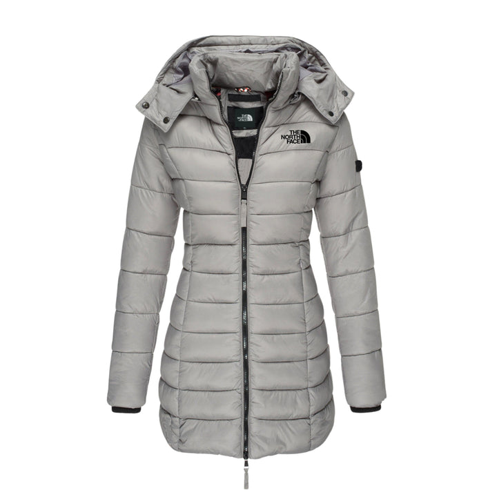 Long Padded Coat with Hood - CLEARANCE PRICE