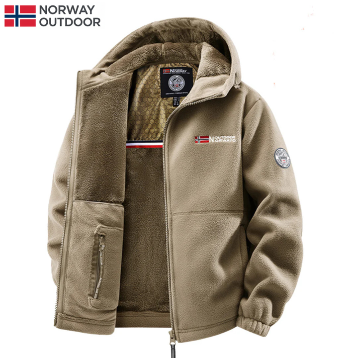 Thermal Hooded Fleece Jacket || Clearance Sale