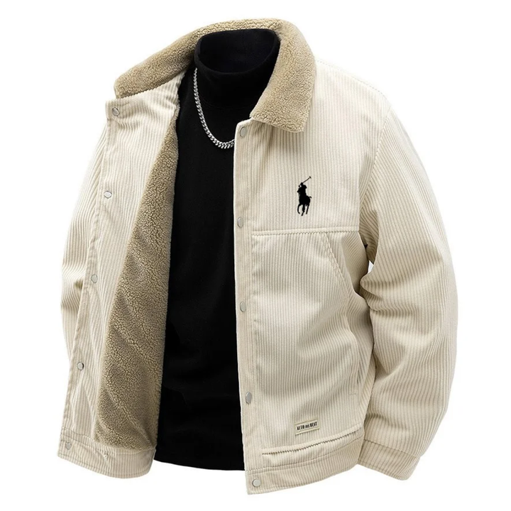 Premium Corduroy Sherpa Lined Jacket - Clearance Sale