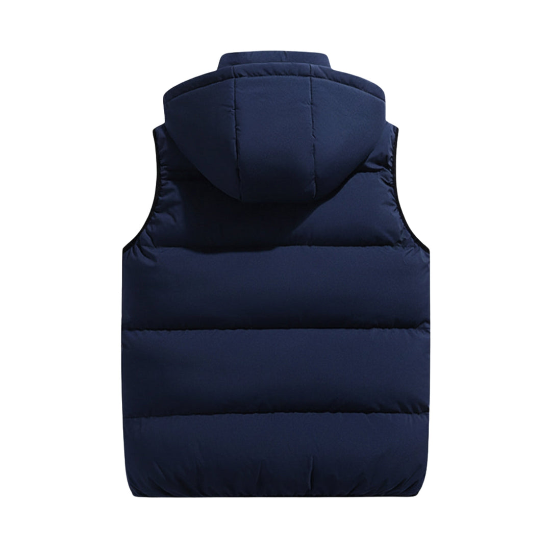 Padded vest with hood - Clearance Sale