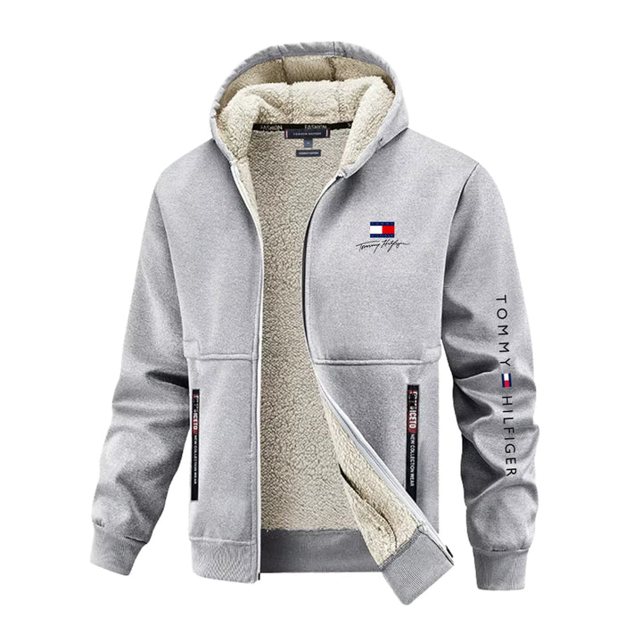 Sherpa-Lined Zip Hoodie - Clearance Sale