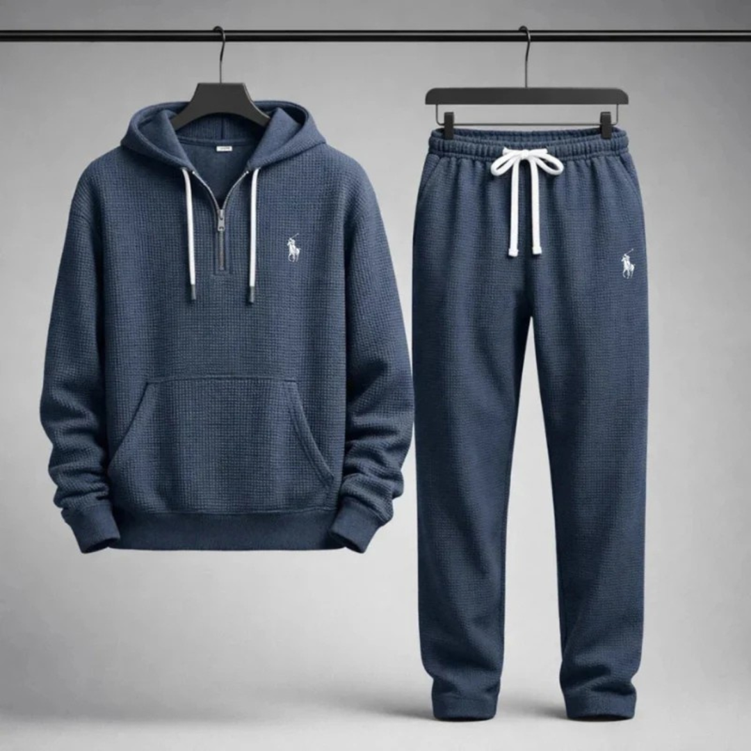 Premium Waffle Knit Lounge Set - Clearance Sale