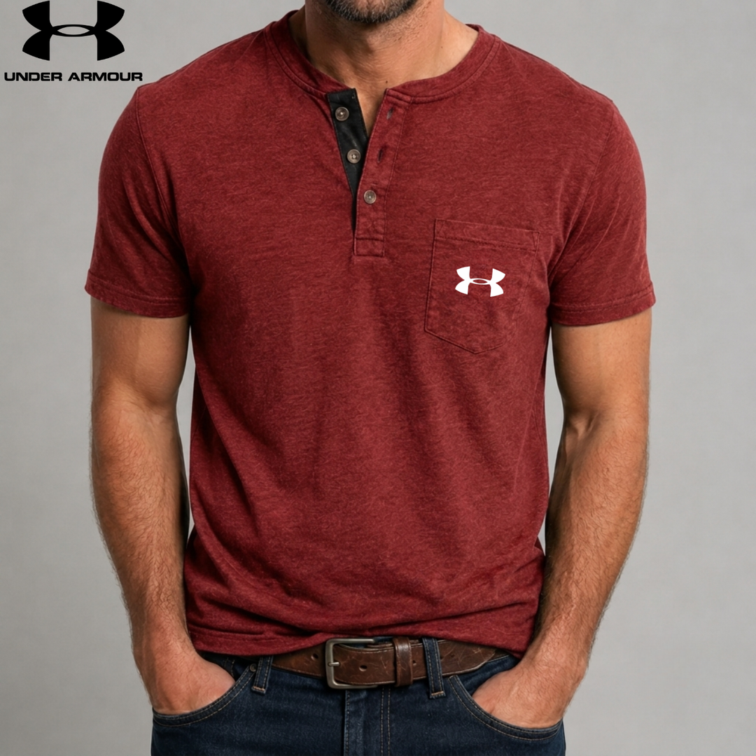 Premium Slub Knit Henley || Clearance Sale