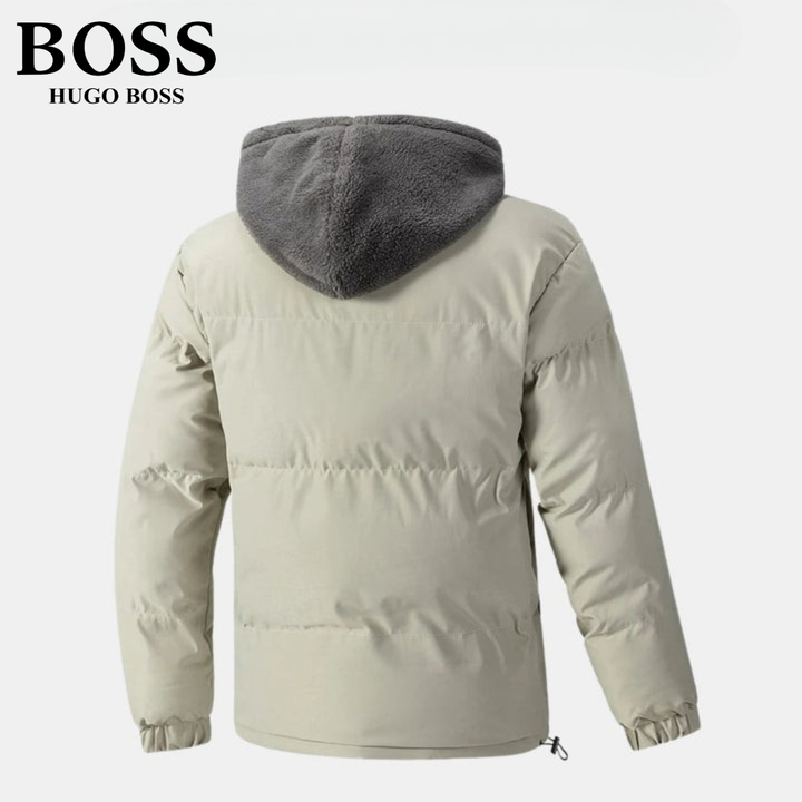 Padded Winter Jacket with Fleece Hood || CLEARANCE SALE