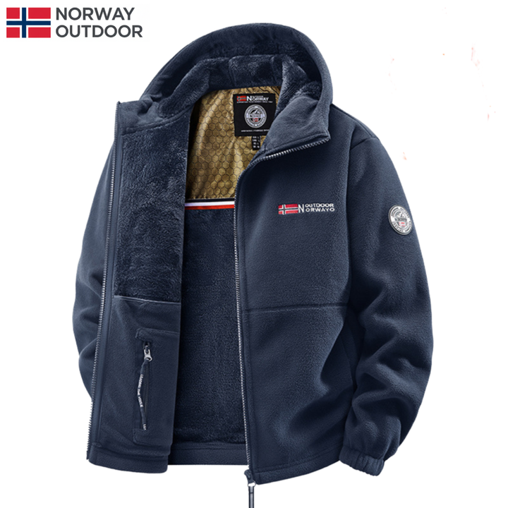 Thermal Hooded Fleece Jacket || Clearance Sale