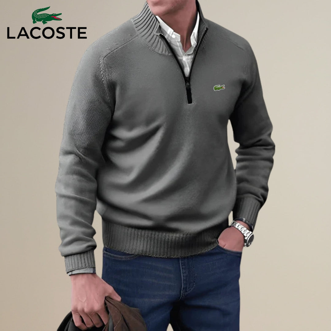 Knitted Half-Zip Sweater || Clearance Sale