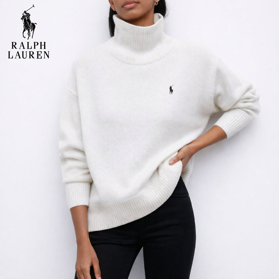 Soft Knitted Turtleneck Sweater || Clearance Sale